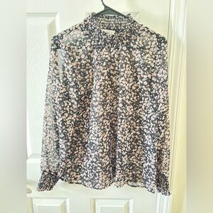 Hayden Los Angeles soft long sleeve blouse M